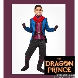 New The Dragon Prince Callum Child Costume Boys Sz M 8 Netflix Rubies Halloween
